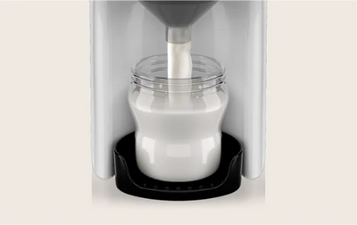 Automatically makes a body temperature bottle in seconds