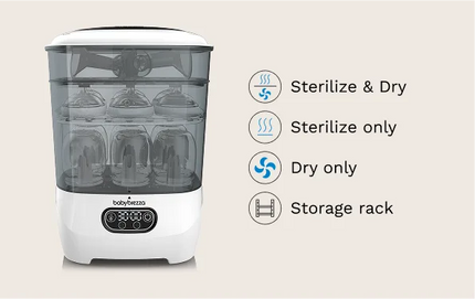 4-in-1 functionality with easy-to-use LCD control panel